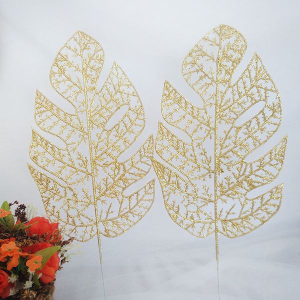 35cm silver gold artificial leaves plastic monstera deliciosa jungle leaf branches fake plants christmas decoration plantas 1029
35cm silver gold artificial leaves plastic monstera deliciosa jungle leaf branches fake plants christmas decoration plantas 1029