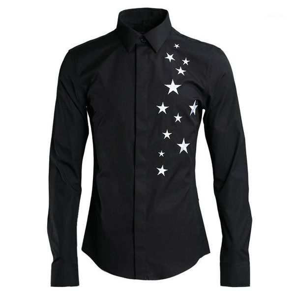 minglu original design men shirt long sleeve pentagram embroidered mens dress shirt white black slim fit casual men 4xl1
minglu original design men shirt long sleeve pentagram embroidered mens dress shirt white black slim fit casual men 4xl1
