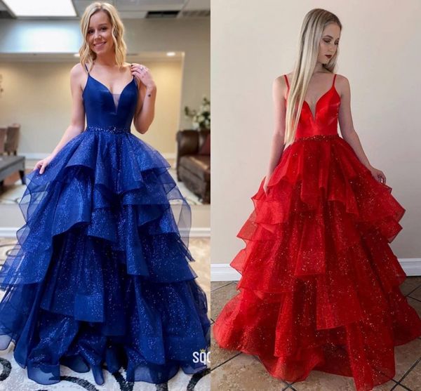 sparky a line royal blue red prom evening dresses formal gowns long v neck with straps crystal beaded party graduation dress, Black
sparky a line royal blue red prom evening dresses formal gowns long v neck with straps crystal beaded party graduation dress, Black