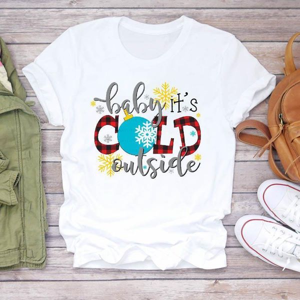 women plaid snowflake letter fashion trend merry christmas print tshirts clothes graphic female t shirt ladies tee t-shirt, White
women plaid snowflake letter fashion trend merry christmas print tshirts clothes graphic female t shirt ladies tee t-shirt, White