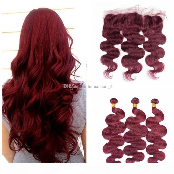 malaysian human hair extensions 3 bundles with ear to ear 13*4 lace frontal closure pure color #99j lace frontal with nature hairline, Black;brown
malaysian human hair extensions 3 bundles with ear to ear 13*4 lace frontal closure pure color #99j lace frontal with nature hairline, Black;brown