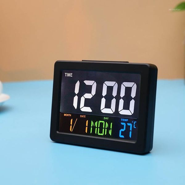 other clocks & accessories large lcd screen electronics alarm clock snooze table temperature display student with backlight digital for kids
other clocks & accessories large lcd screen electronics alarm clock snooze table temperature display student with backlight digital for kids