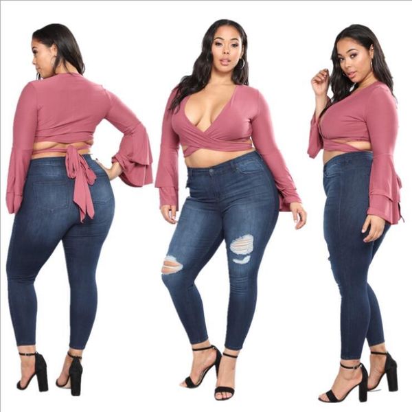 hole ladies womens jean femmes trousers destroyed ripped distressed slim casual pants daily jean pant clothing big size 2xl-7xl, Blue
hole ladies womens jean femmes trousers destroyed ripped distressed slim casual pants daily jean pant clothing big size 2xl-7xl, Blue