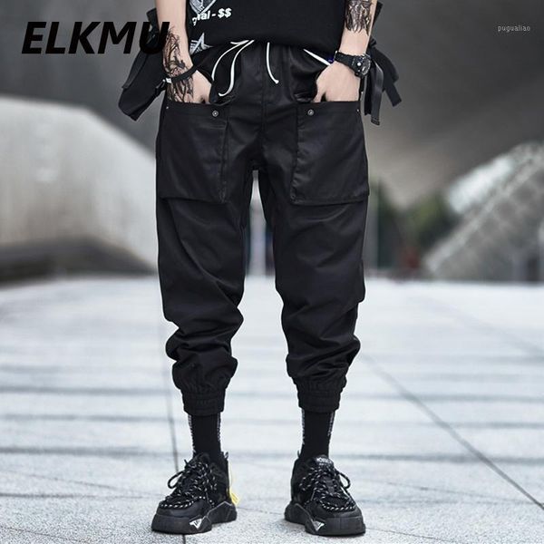 elkmu black cargo pants streetwear joggers men fashion hip hop harajuku tactical pants pockets ankle length pant male he1781
elkmu black cargo pants streetwear joggers men fashion hip hop harajuku tactical pants pockets ankle length pant male he1781