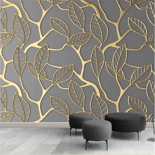 milofi customized 3d p non-woven fabric mural wallpaper golden three-dimensional leaf tv background wall paper mural1
milofi customized 3d p non-woven fabric mural wallpaper golden three-dimensional leaf tv background wall paper mural1