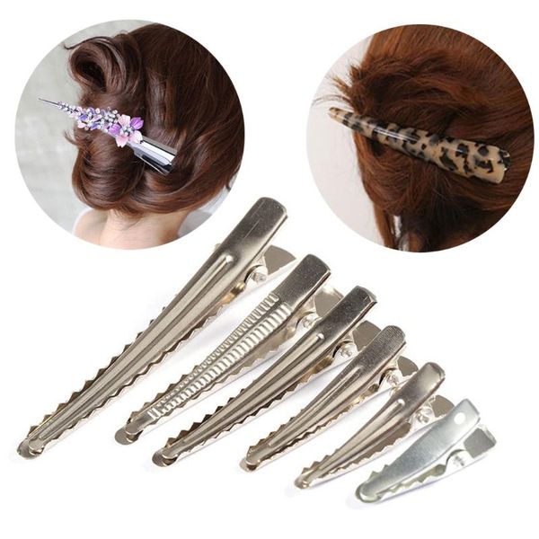 30pcs metal diy alligator teeth prongs hair clips clamps holders diy hair accessories hairpins for women girls, Golden;silver
30pcs metal diy alligator teeth prongs hair clips clamps holders diy hair accessories hairpins for women girls, Golden;silver