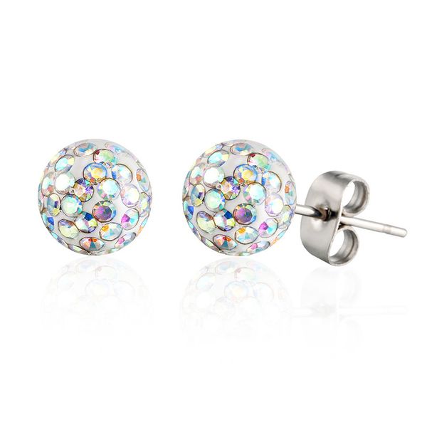cross-border selling crystal ball perforated shambhala stainless steel studs mud ball ear studs jewelry factory price wholesale, Golden;silver
cross-border selling crystal ball perforated shambhala stainless steel studs mud ball ear studs jewelry factory price wholesale, Golden;silver
