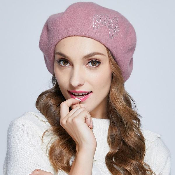 berets women french wool beret hats fashion warm female woolen hat with rhinestone crown ladies octagonal cap b-7342, Blue;gray
berets women french wool beret hats fashion warm female woolen hat with rhinestone crown ladies octagonal cap b-7342, Blue;gray