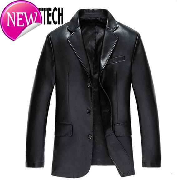 brand leather jacket men pu jacket male business casual coats man autumn casual masculinas inverno couro jacket overcoat men 3xl, Black
brand leather jacket men pu jacket male business casual coats man autumn casual masculinas inverno couro jacket overcoat men 3xl, Black