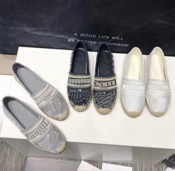 factory luxurys casual women shoes espadrilles summer designers ladies flat beach half slippers fashion woman loafers fisherman canvas shoe, Black
factory luxurys casual women shoes espadrilles summer designers ladies flat beach half slippers fashion woman loafers fisherman canvas shoe, Black
