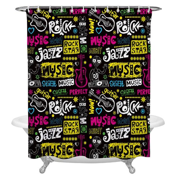 shower curtains music doodling curtain decorative waterproof polyester fabric bathroom with hooks home bath decor
shower curtains music doodling curtain decorative waterproof polyester fabric bathroom with hooks home bath decor