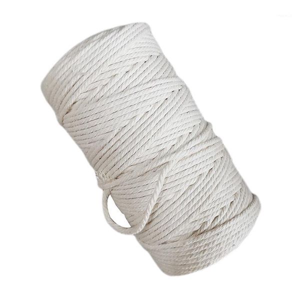 natural cotton twisted pair handmade rope tapestry rope package dumplings line diy crafts lace artisan1, Black;white
natural cotton twisted pair handmade rope tapestry rope package dumplings line diy crafts lace artisan1, Black;white