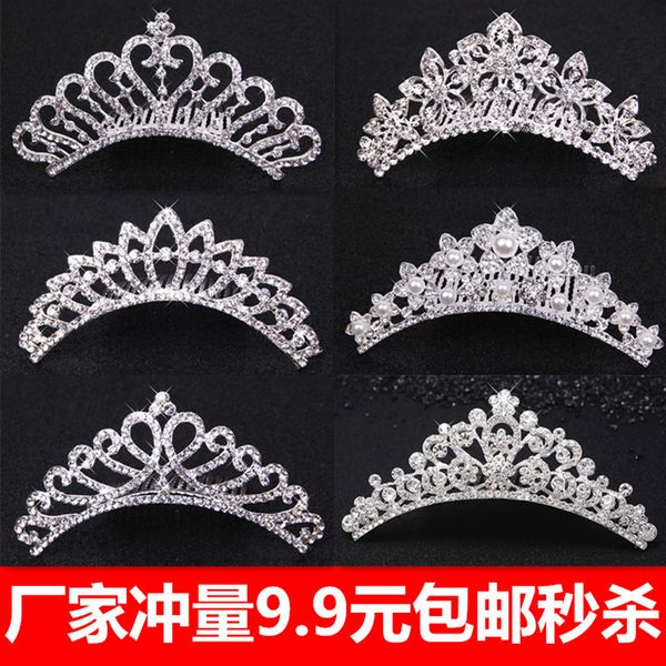 korean children's crown band princess lovely diamond hair ornament bridal comb little girl hairpin jewelry, Silver
korean children's crown band princess lovely diamond hair ornament bridal comb little girl hairpin jewelry, Silver