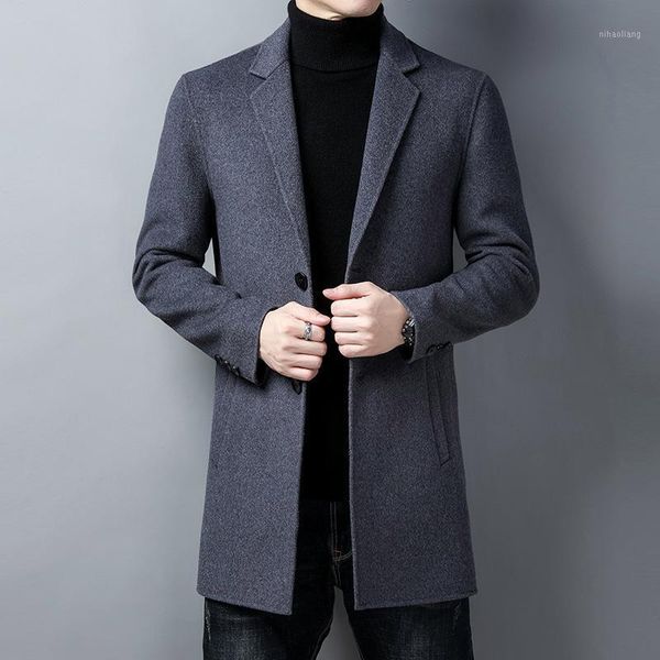 men's trench coats winter 2021 men pure color wool coat fashion long dust of young and middle-aged, 33581, Tan;black
men's trench coats winter 2021 men pure color wool coat fashion long dust of young and middle-aged, 33581, Tan;black