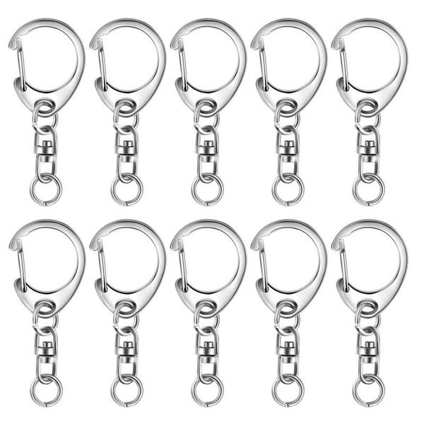 keychains 100pcs key ring chain d-snap hook split keychain parts hardware with 8mm open jump and connector, Silver
keychains 100pcs key ring chain d-snap hook split keychain parts hardware with 8mm open jump and connector, Silver