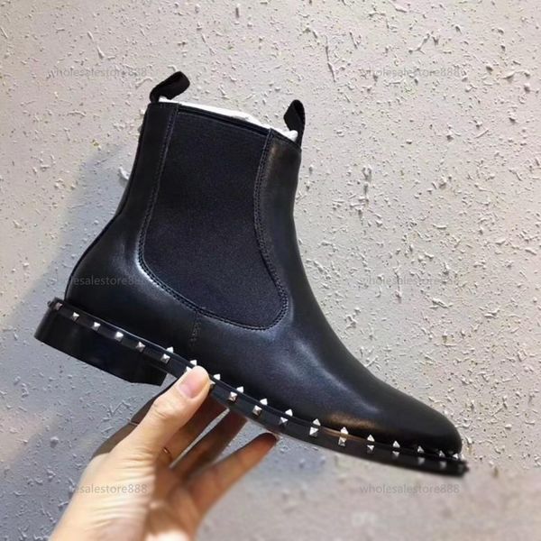2021 8004wholesale new arrival specials influx martin big progettista noble plush warm rivets punk pointed martin heels ankle boots, Black
2021 8004wholesale new arrival specials influx martin big progettista noble plush warm rivets punk pointed martin heels ankle boots, Black