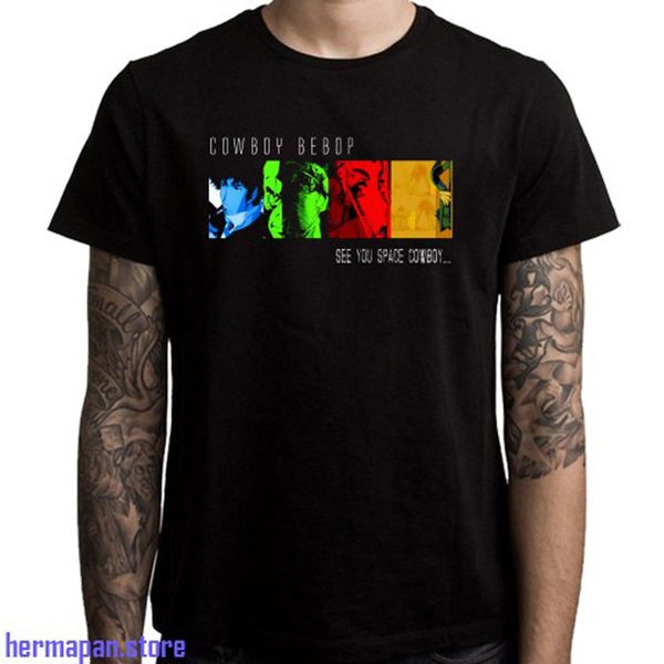 2020 new men t-shirt cowboy bebop see you anime logo men's black t-shirt size s to 3xl t-shirt sport hooded sweatshirt hoodie
2020 new men t-shirt cowboy bebop see you anime logo men's black t-shirt size s to 3xl t-shirt sport hooded sweatshirt hoodie