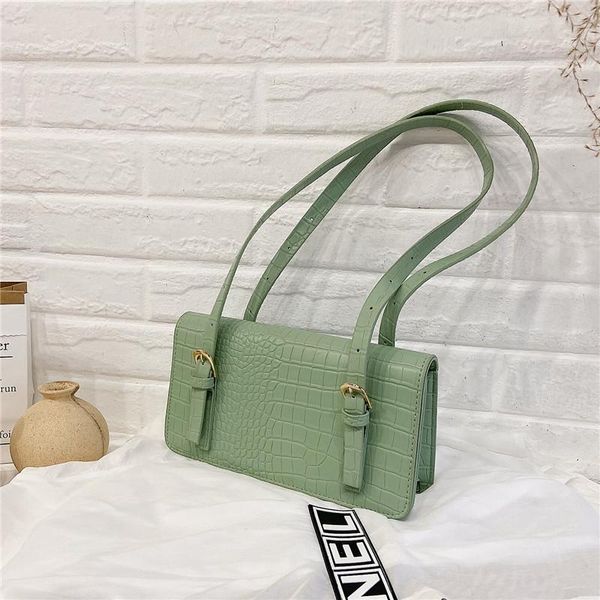 2020 women's new fashion korean alligator pattern armpit baguette bag sinmple portable shoulder bag b565
2020 women's new fashion korean alligator pattern armpit baguette bag sinmple portable shoulder bag b565