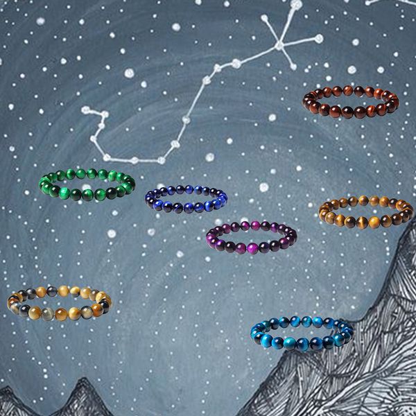 big dipper chakra bracelets for women natural tiger eye bracelet handmade energy elastic bangle 8 mm stone beads pulsera jewelry, Black
big dipper chakra bracelets for women natural tiger eye bracelet handmade energy elastic bangle 8 mm stone beads pulsera jewelry, Black