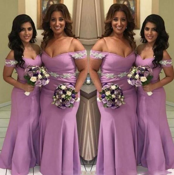 setwell off the shoulder mermaid bridesmaid dresses sleeveless lace appliques floor length plus size wedding guest gowns, White;pink
setwell off the shoulder mermaid bridesmaid dresses sleeveless lace appliques floor length plus size wedding guest gowns, White;pink