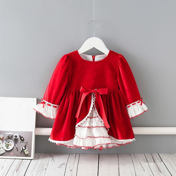 2021 new christmas infant es clothes lace flare sleeve baby girls party for 1-5years red ect1, Red;yellow
2021 new christmas infant es clothes lace flare sleeve baby girls party for 1-5years red ect1, Red;yellow