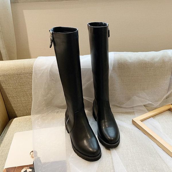 boots black knee high heels women shoes riding winter metal zipper long botas para mujer 2021
boots black knee high heels women shoes riding winter metal zipper long botas para mujer 2021