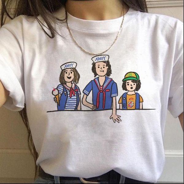 stranger things season 3 harajuku eleven t shirt women upside down ullzang 90s t shirt funny print graphic tee female, White
stranger things season 3 harajuku eleven t shirt women upside down ullzang 90s t shirt funny print graphic tee female, White