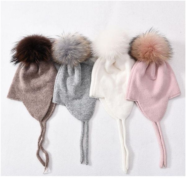 autumn winter kids beanie hat real fur pom pom cap boys girls wool knitted warm beanie cotton e qylkka
autumn winter kids beanie hat real fur pom pom cap boys girls wool knitted warm beanie cotton e qylkka
