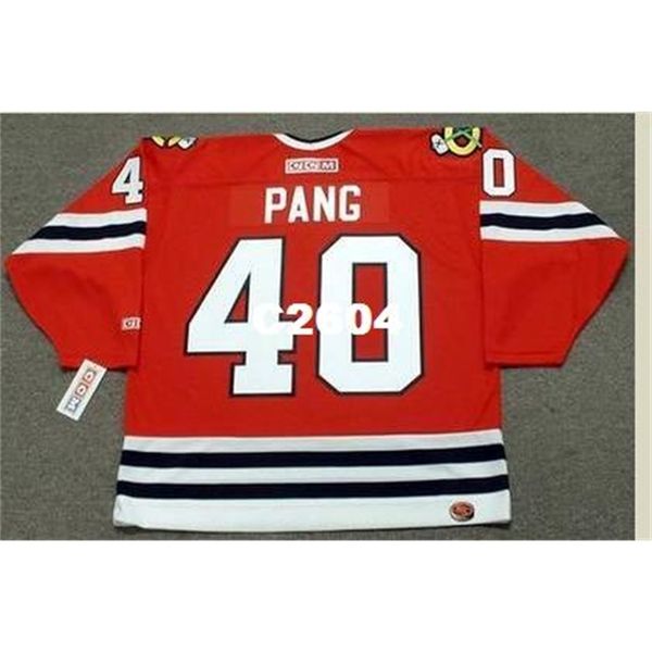 mens #40 darren pang chicago blackhawks 1987 ccm retro hockey jersey or custom any name or number retro jersey, Black
mens #40 darren pang chicago blackhawks 1987 ccm retro hockey jersey or custom any name or number retro jersey, Black