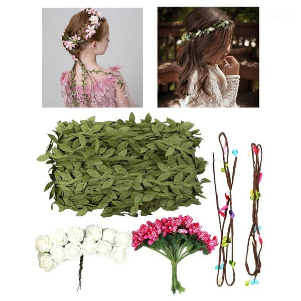 decorative flowers & wreaths diy wreath headband accessory set simulation vines and for garland wedding party garden home wall decor1
decorative flowers & wreaths diy wreath headband accessory set simulation vines and for garland wedding party garden home wall decor1