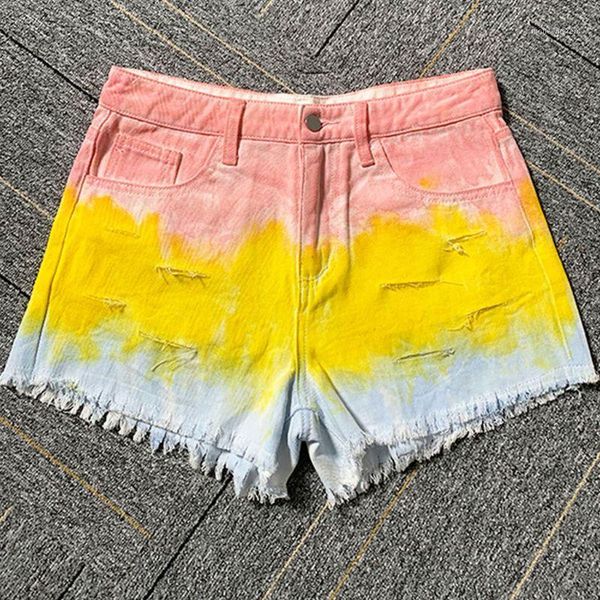 women casual ripped denim shorts tie-dye tassel pocket jeans summer beach holiday short pants s-xl1, White;black
women casual ripped denim shorts tie-dye tassel pocket jeans summer beach holiday short pants s-xl1, White;black