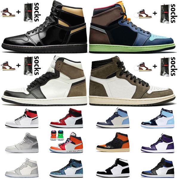 new 1s jumpman 1 mens sneakers high og bio hack tie dye dark mocha basketball shoes fearless satin\r\r womens trainers, White;red
new 1s jumpman 1 mens sneakers high og bio hack tie dye dark mocha basketball shoes fearless satin\r\r womens trainers, White;red