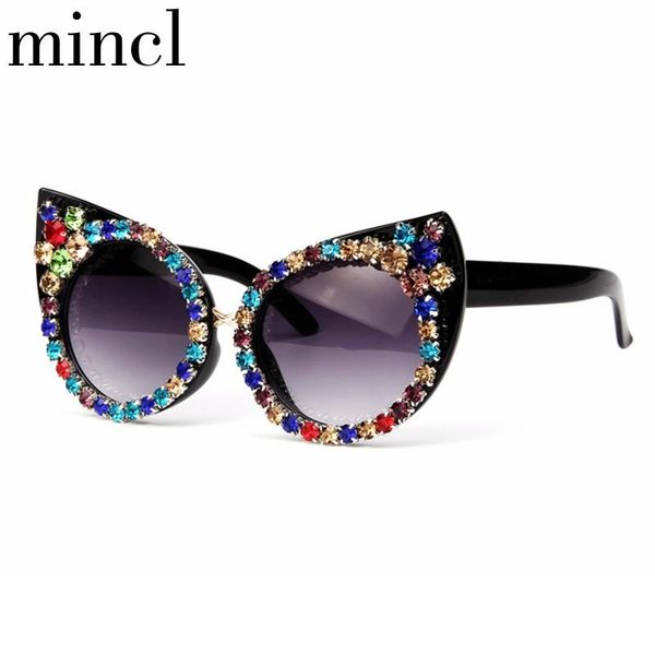luxury diamond women sunglasses round shape metal female sun glasses uv400 pink crystal eyewear vintage bling sunglasses, White;black
luxury diamond women sunglasses round shape metal female sun glasses uv400 pink crystal eyewear vintage bling sunglasses, White;black