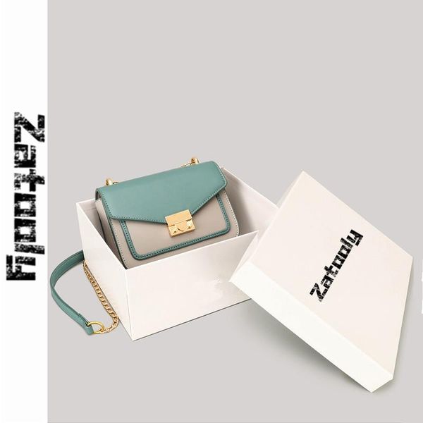2020 brand original design new style fashion bag chain lock messenger bag single shoulder square
2020 brand original design new style fashion bag chain lock messenger bag single shoulder square