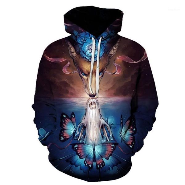 men's hoodies & sweatshirts funny men/women casual trendy hooded sweatshirt 3d animal printing fashion pullover hoodie comfortable to, Black
men's hoodies & sweatshirts funny men/women casual trendy hooded sweatshirt 3d animal printing fashion pullover hoodie comfortable to, Black