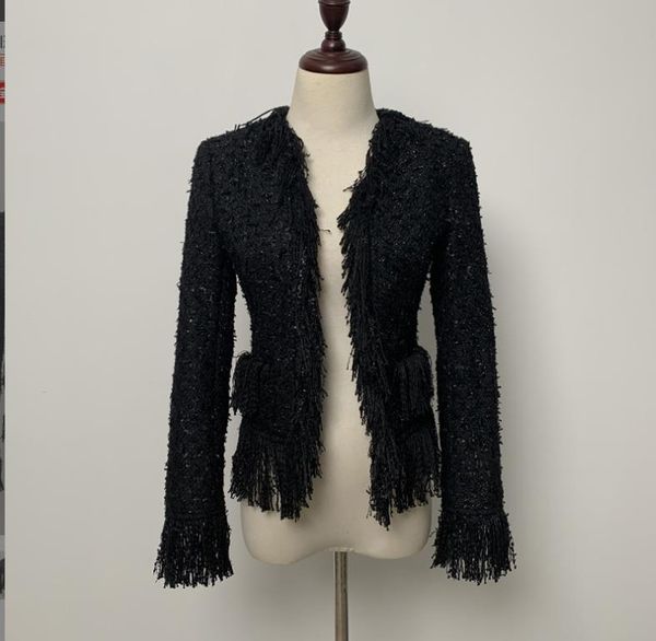 xl 2022 spring autumn brand same style coat v neck tweed long sleeve coat button black womens clothes fashion mansha, Black;brown
xl 2022 spring autumn brand same style coat v neck tweed long sleeve coat button black womens clothes fashion mansha, Black;brown