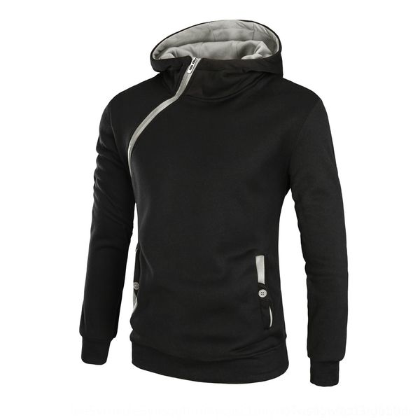b8chj autumn and winter new sweater men's casual hooded coat zippersweater coat thickened contrast oblique zipper zippercolor european, Black
b8chj autumn and winter new sweater men's casual hooded coat zippersweater coat thickened contrast oblique zipper zippercolor european, Black
