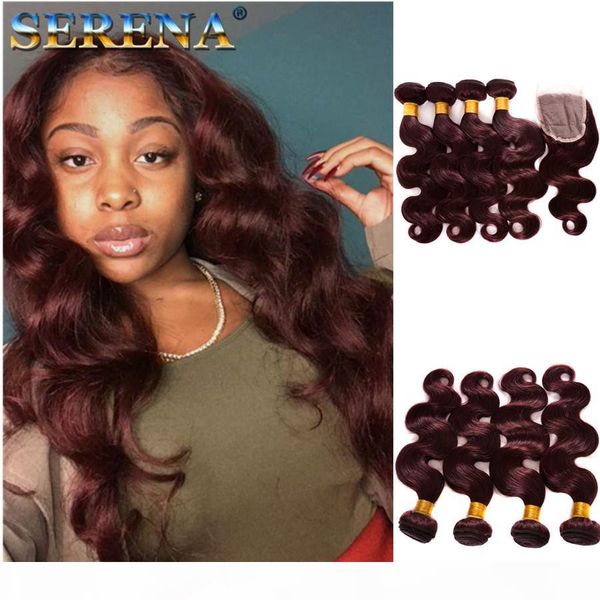 brazilian virgin hair with closure 5pcs brazilian 99j body wave hair bundles with 1pc lace closure 4x4 weaves closure 100% human hair weave, Black;brown
brazilian virgin hair with closure 5pcs brazilian 99j body wave hair bundles with 1pc lace closure 4x4 weaves closure 100% human hair weave, Black;brown