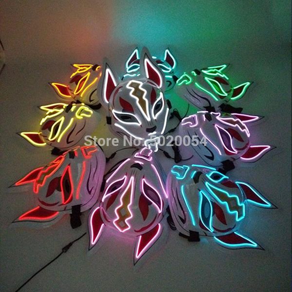 new luminous halloween party mask el wire glowing mask japanese anime cosplay led costume for carnival party supplies
new luminous halloween party mask el wire glowing mask japanese anime cosplay led costume for carnival party supplies