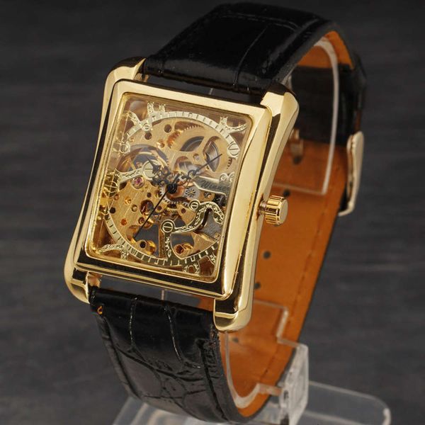 personality bucket type manual cbo winner mechanical men's watch business leisure square men's watch, Slivery;brown
personality bucket type manual cbo winner mechanical men's watch business leisure square men's watch, Slivery;brown