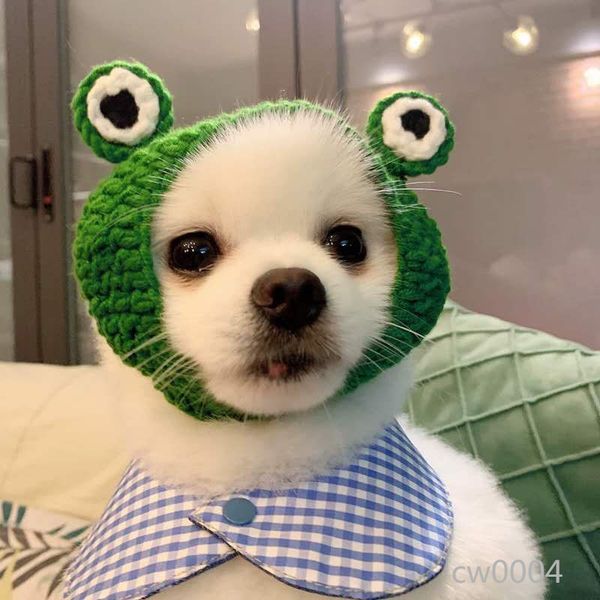 hand knitting wool pet frog head cover cat dog funny change small dog hat cat dog decoration cw0004
hand knitting wool pet frog head cover cat dog funny change small dog hat cat dog decoration cw0004