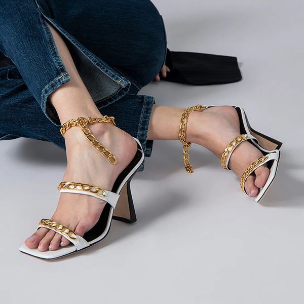 open toe hollow out metal chain sandals shoes for women's pumps 2022 new style thick heel roman herringbone high heels girls white sand, Black
open toe hollow out metal chain sandals shoes for women's pumps 2022 new style thick heel roman herringbone high heels girls white sand, Black