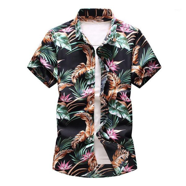 men's casual shirts 2021 summer fashion shirt men print hawaiian slim fit camisa masculina short sleeve lt0811, White;black
men's casual shirts 2021 summer fashion shirt men print hawaiian slim fit camisa masculina short sleeve lt0811, White;black