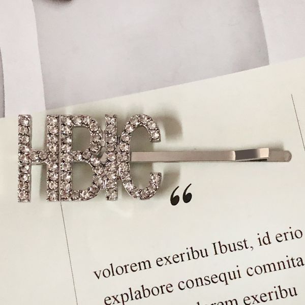 2020 cute letter rhinestone hairpin with side clip simple bangs clip uppercase letter hbic alloy hair, Golden;silver
2020 cute letter rhinestone hairpin with side clip simple bangs clip uppercase letter hbic alloy hair, Golden;silver