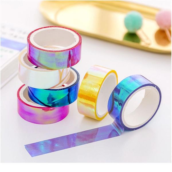 1pc new 500cm rhythmic gymnastics decoration holographic rg prismatic glitter tape hoops stick bbyoia
1pc new 500cm rhythmic gymnastics decoration holographic rg prismatic glitter tape hoops stick bbyoia