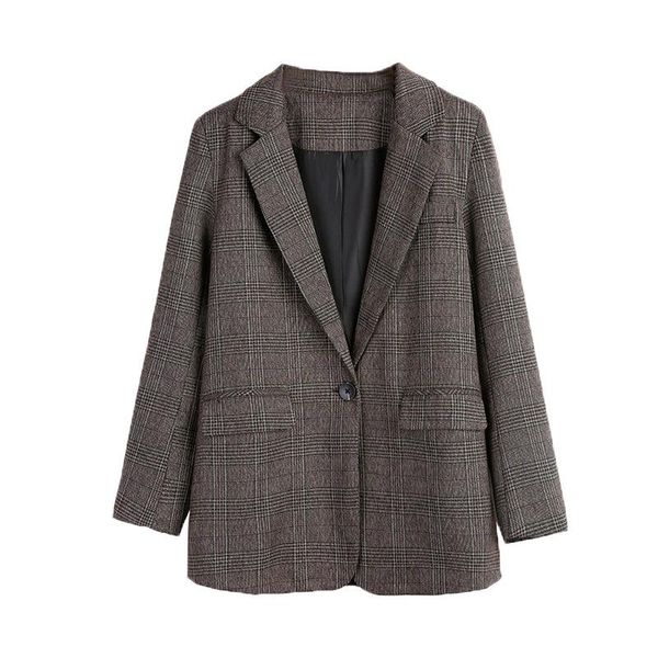 women blazers spring and autumn coat female slim suit jacket female korean version of professional clothing retro fashion suit, White;black
women blazers spring and autumn coat female slim suit jacket female korean version of professional clothing retro fashion suit, White;black