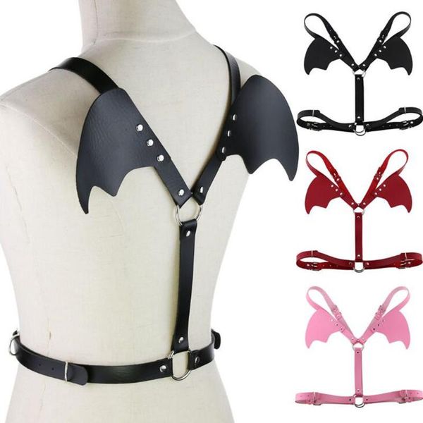 chokers diezi punk black pu leather angle bat wing necklace harness chains body chain bondage goth party bodychains fashion jewelry, Golden;silver
chokers diezi punk black pu leather angle bat wing necklace harness chains body chain bondage goth party bodychains fashion jewelry, Golden;silver