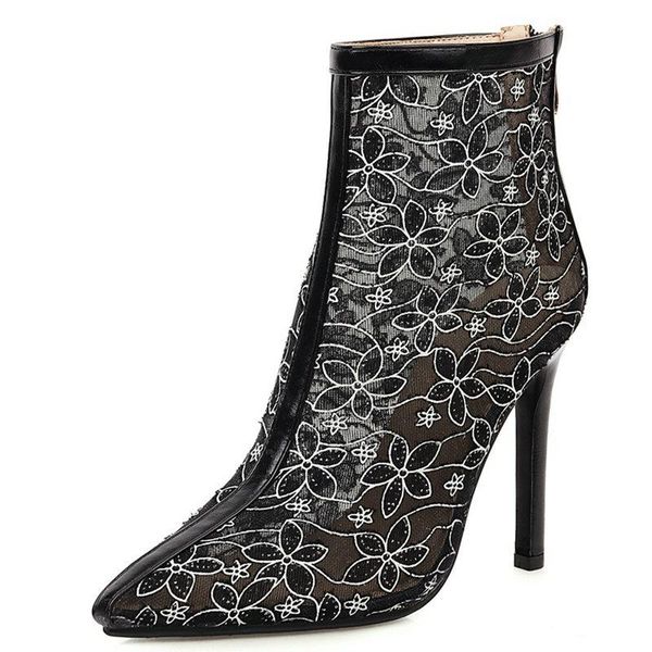 boots agodor 2021 lace ankle women pointed toe stiletto high heel fashion zipper winter size 34-43, Black
boots agodor 2021 lace ankle women pointed toe stiletto high heel fashion zipper winter size 34-43, Black