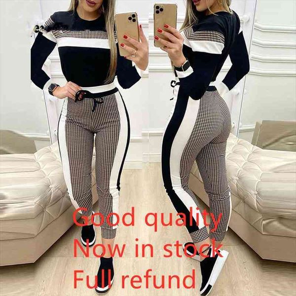 colorblock plaid long sleeve amp drawstring pants set casual women two piece set sleeve style clothing length pant length cm, Gray
colorblock plaid long sleeve amp drawstring pants set casual women two piece set sleeve style clothing length pant length cm, Gray