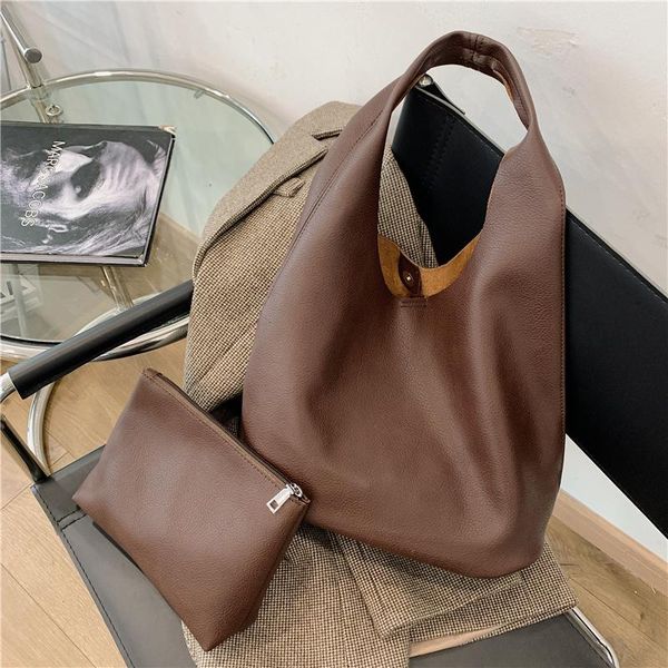 shoulder bags 2 pcs/set vintage solid soft pu leather for women 2021 casual tote bag female handbags and purses 946
shoulder bags 2 pcs/set vintage solid soft pu leather for women 2021 casual tote bag female handbags and purses 946
